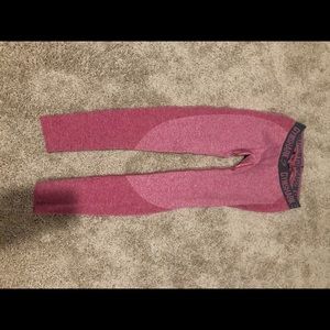 Pink Gym shark leggings